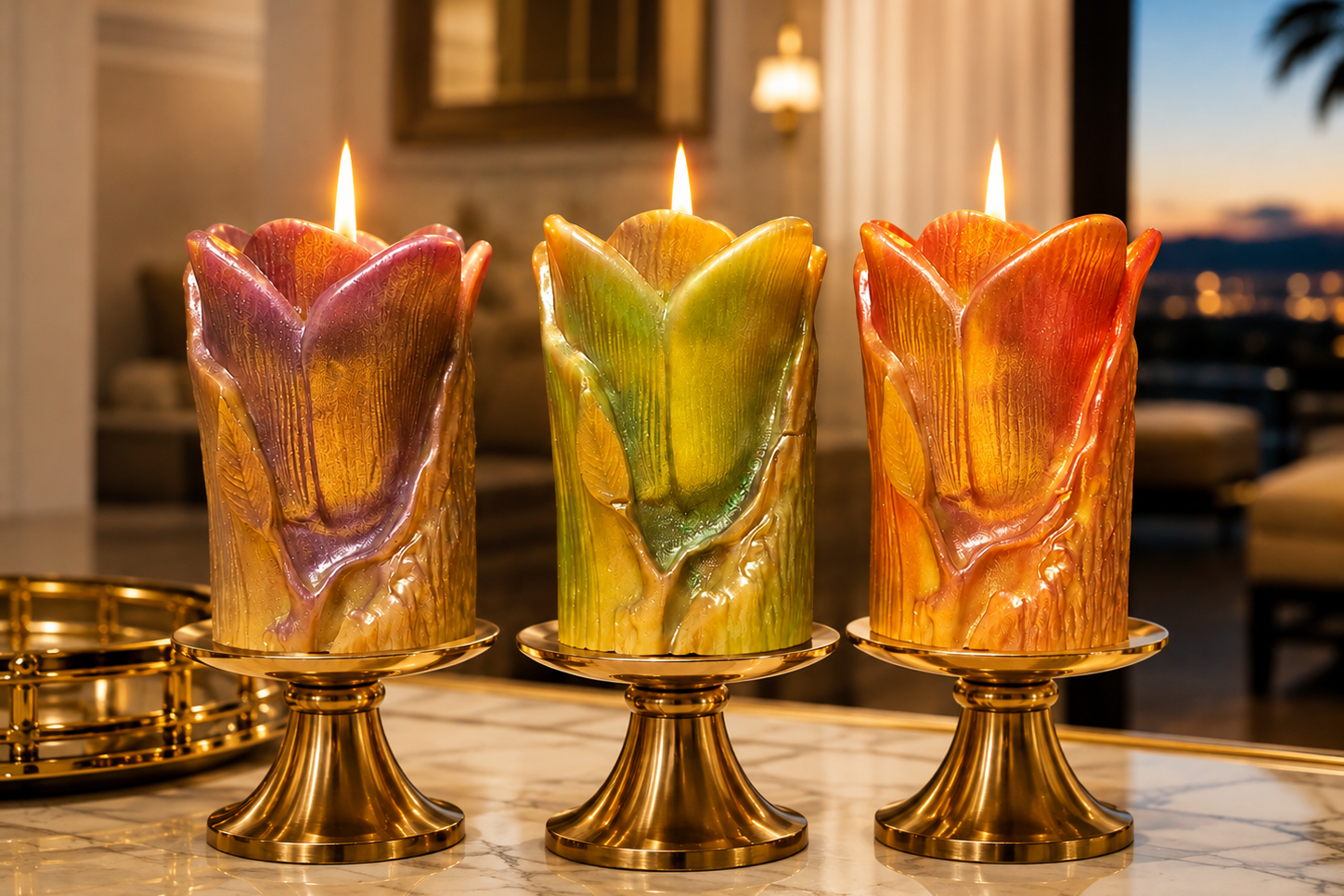 Kings and Queens - Art candles