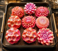Raspberry Pink, Gold and Pearl Collection